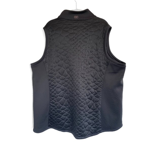 Calia Caviar Quilted Scuba Vest - Picture 3 of 9